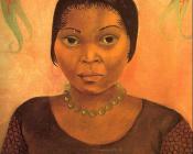 Portrait of Eva Frederick - 弗里达·卡洛